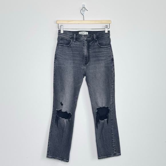 ABERCROMBIE | The Ankle Straight Ultra High Rise | 2s - Picture 3 of 5